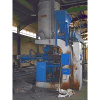 Furansandmischanlage 5 t/h, mit Silo 2 m³, Turbo
